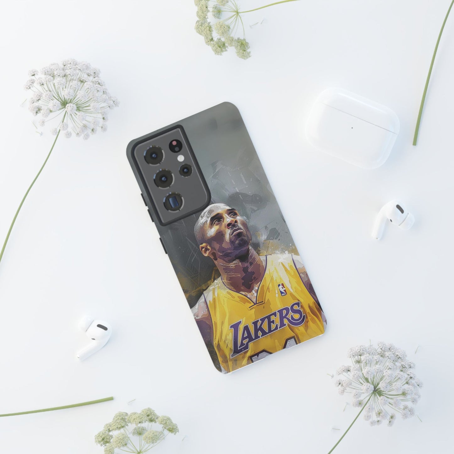Kobe Bryant Portrait Phone Case Printify