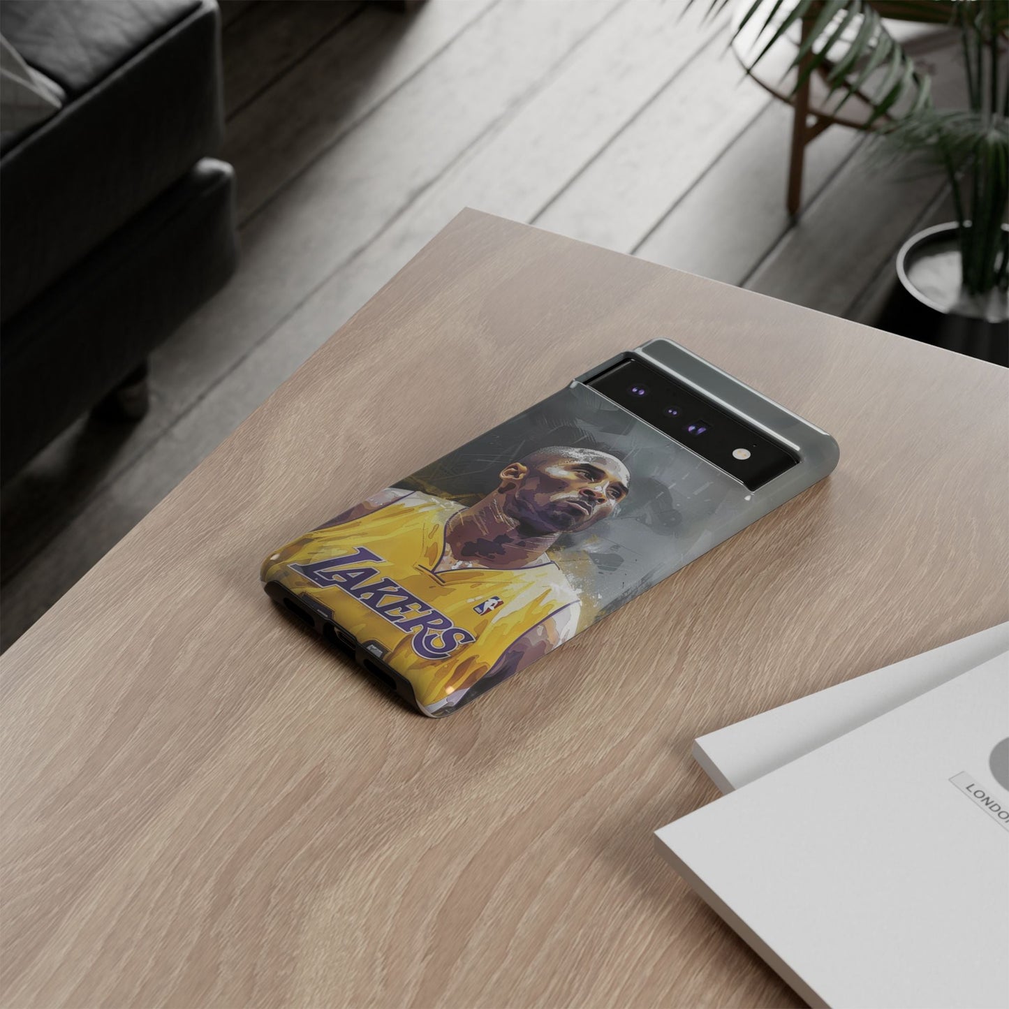 Kobe Bryant Portrait Phone Case Printify