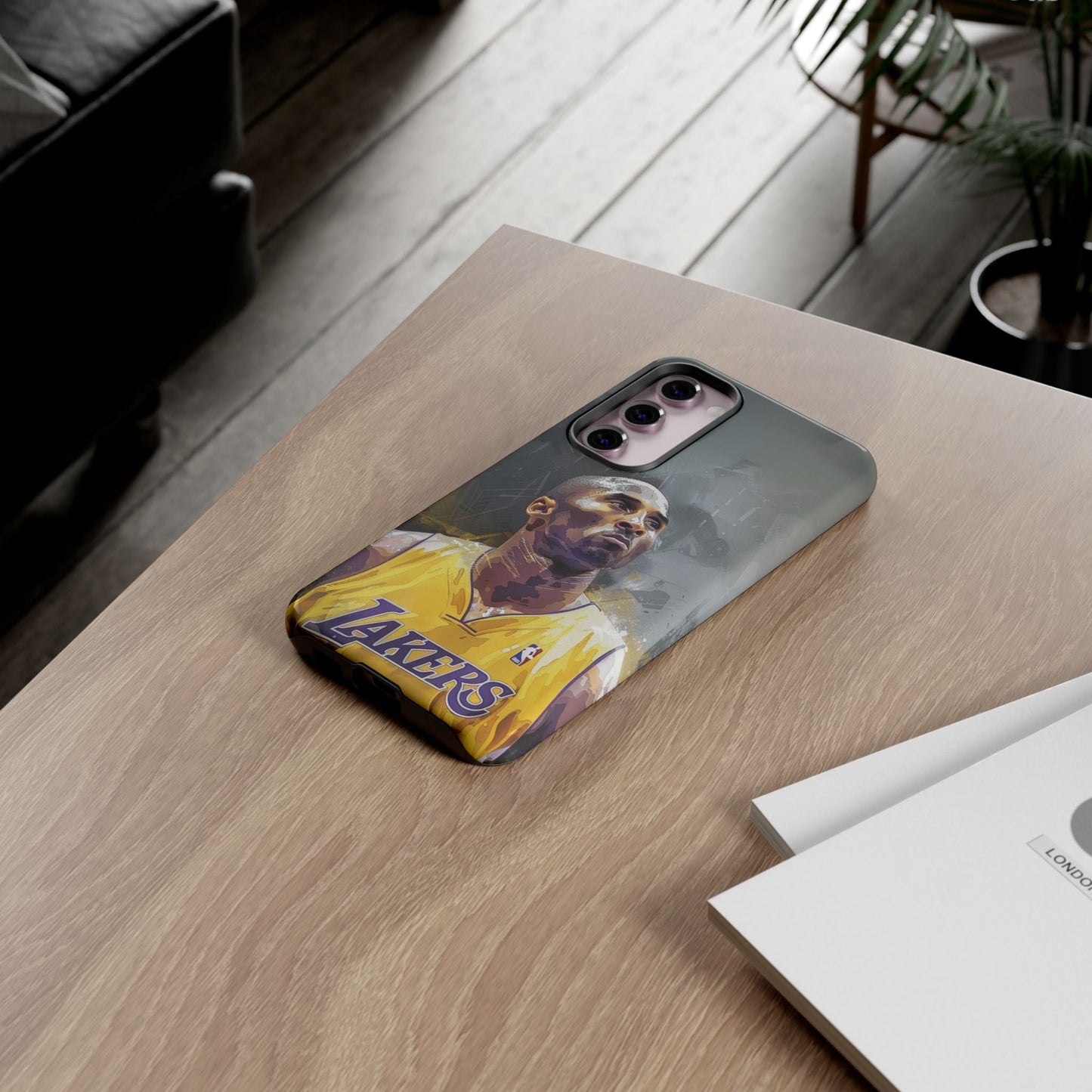 Kobe Bryant Portrait Phone Case Printify