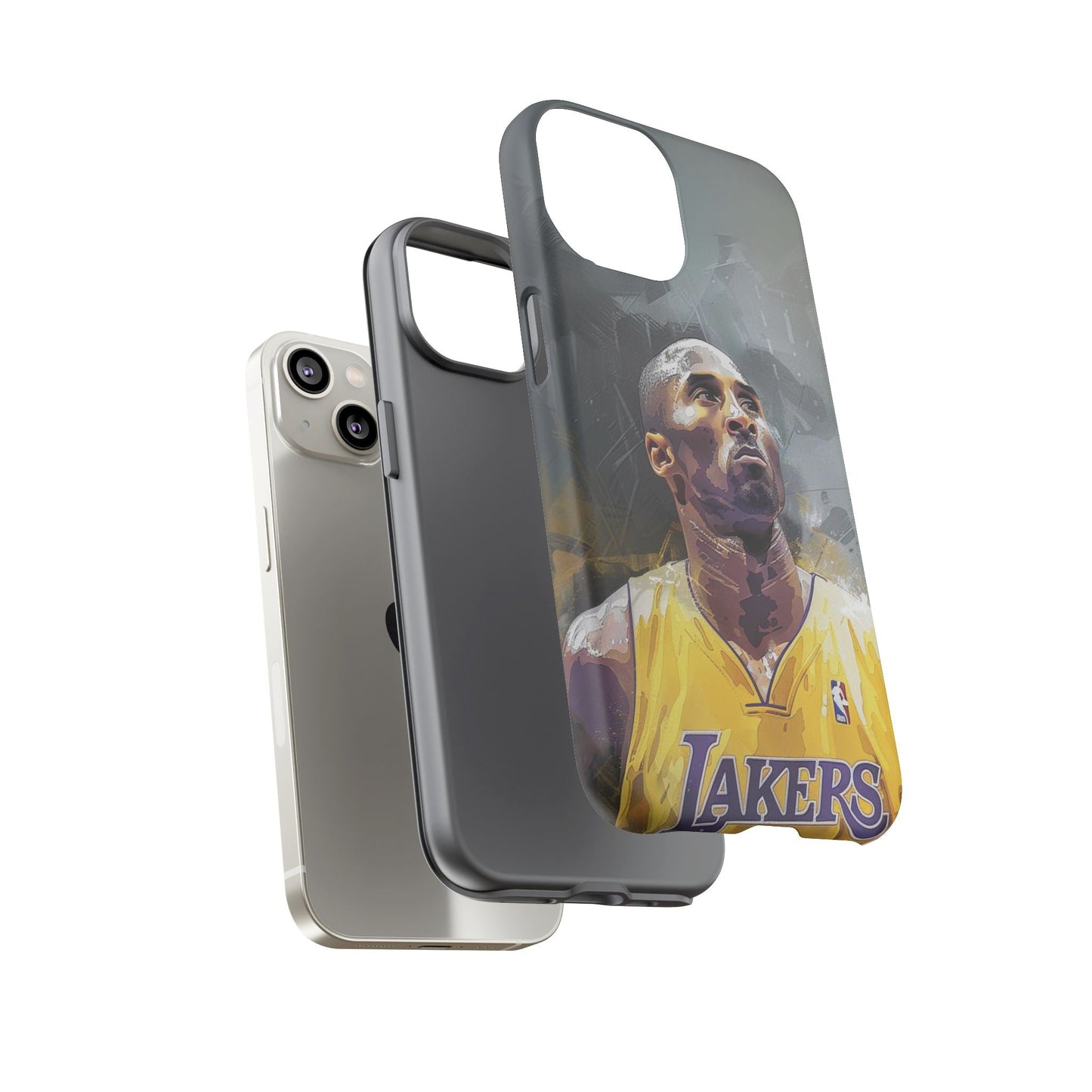 Kobe Bryant Portrait Phone Case Printify
