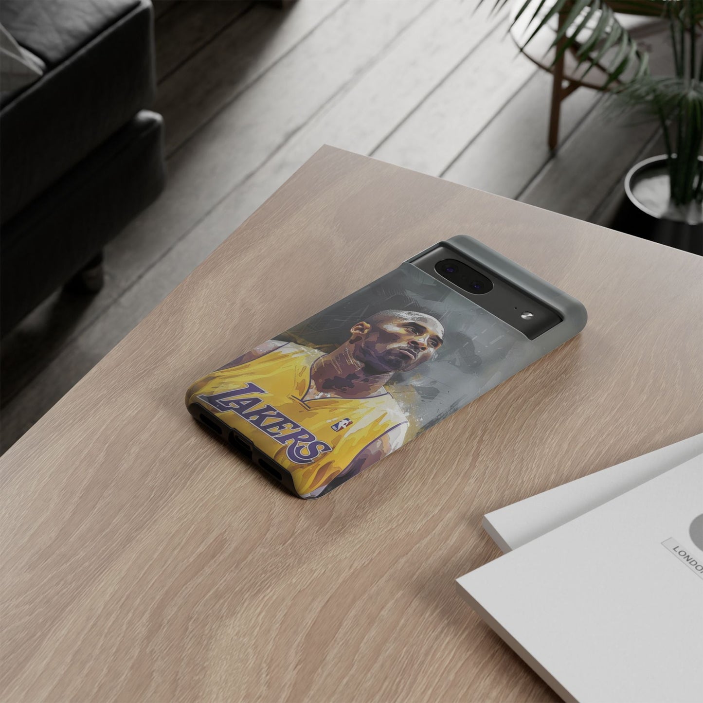 Kobe Bryant Portrait Phone Case Printify