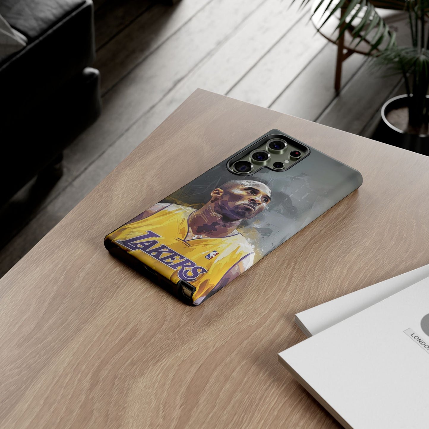 Kobe Bryant Portrait Phone Case Printify