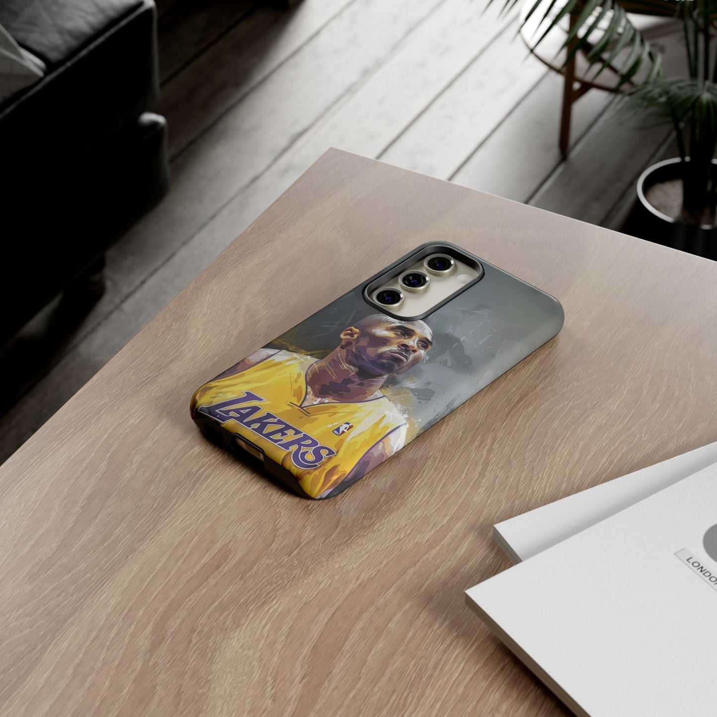 Kobe Bryant Portrait Phone Case Printify
