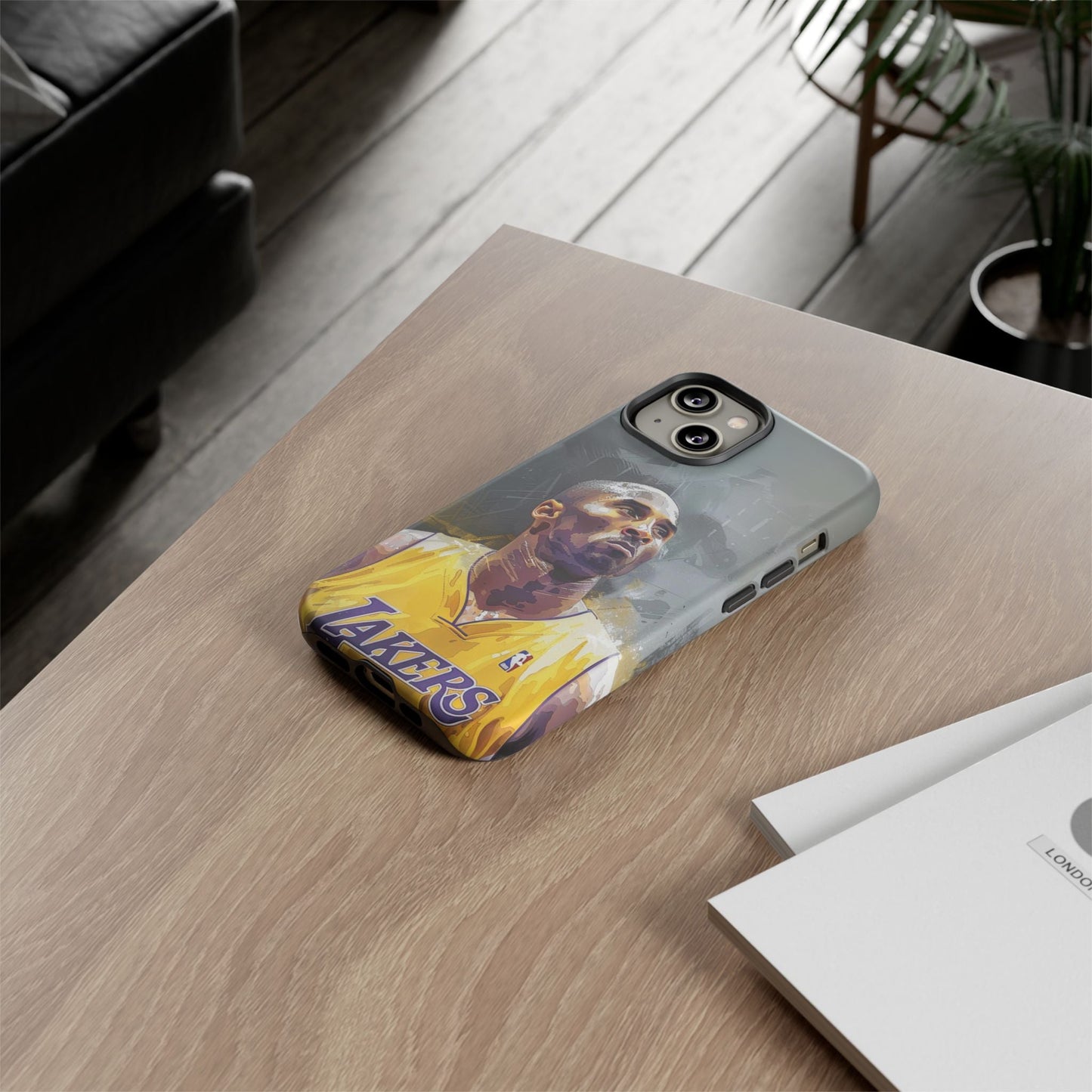 Kobe Bryant Portrait Phone Case Printify