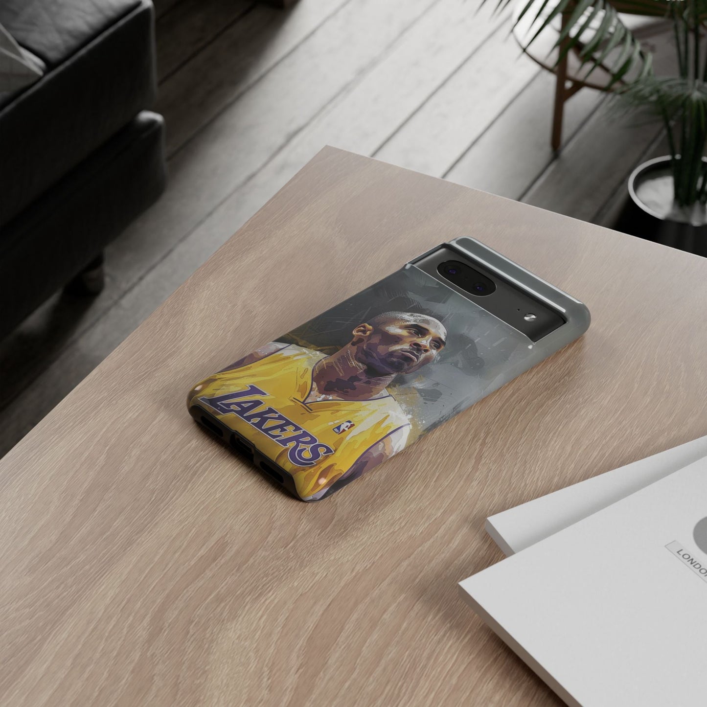 Kobe Bryant Portrait Phone Case Printify