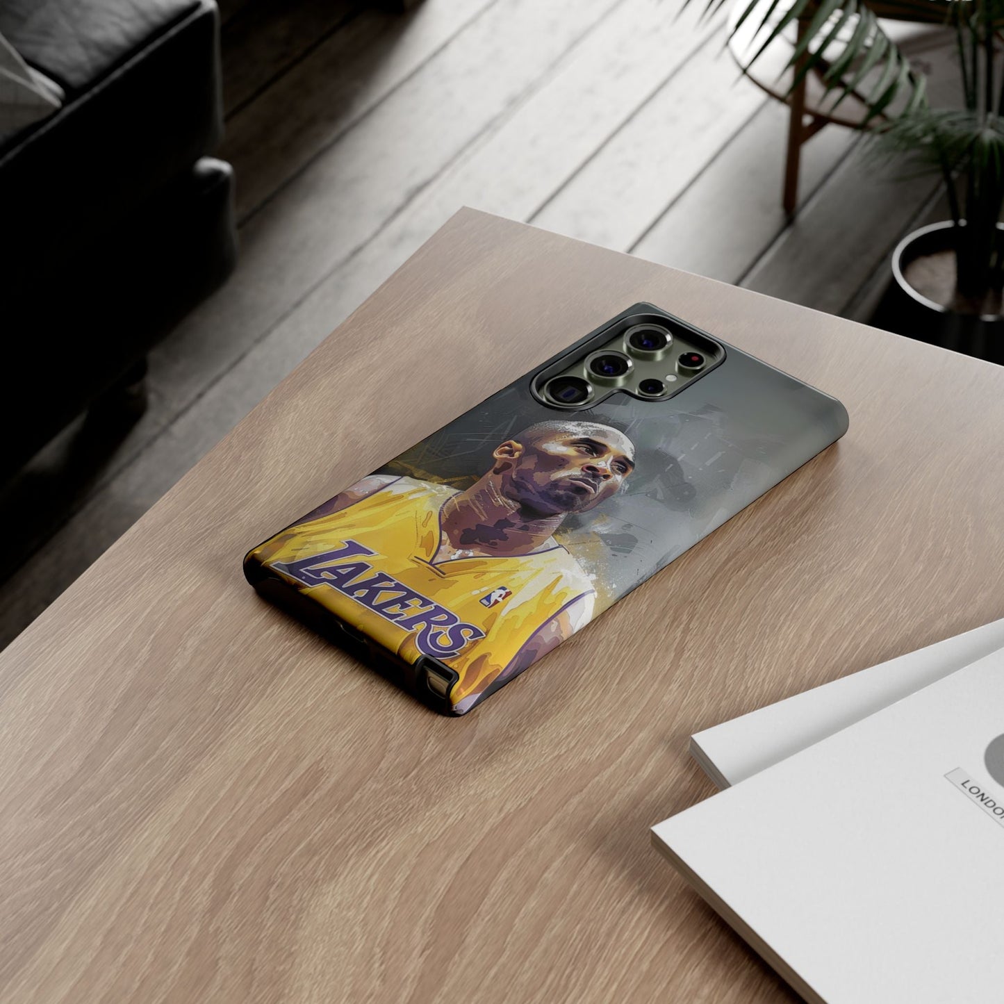 Kobe Bryant Portrait Phone Case Printify