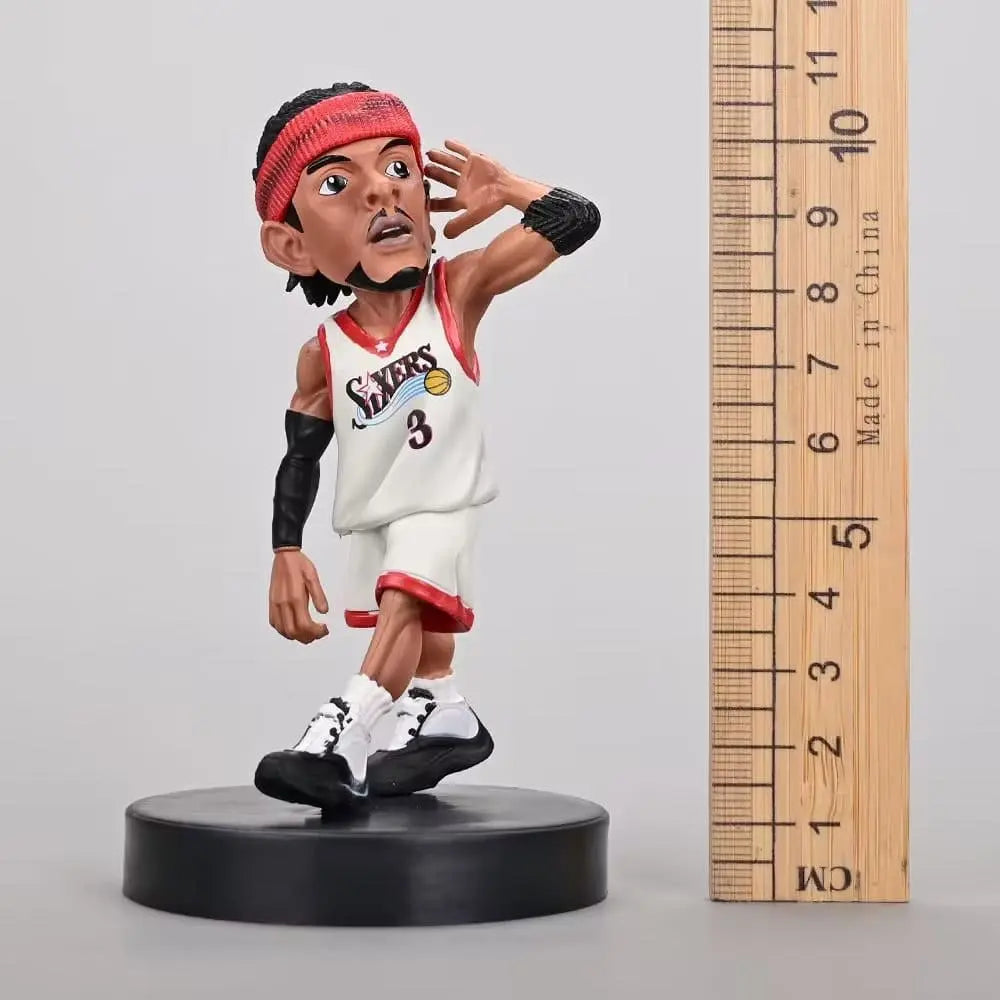 Allen Iverson Mini Figure - 11cm Collectible Figure for Display or Gifting