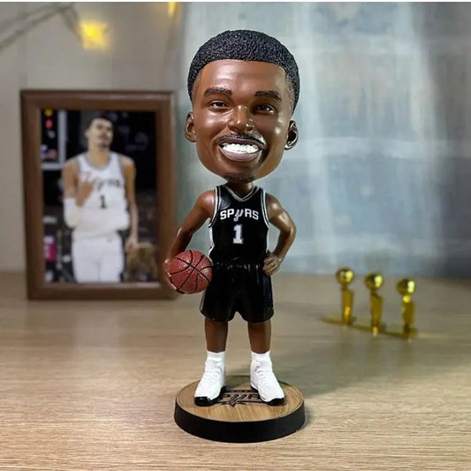 Victor-Wembanyama-s-Future-San-Antonio-Basketball-Shakeable-Bobblehead-A-Tribute-to-the-NBA-s-Rising-Superstar Dream Baller