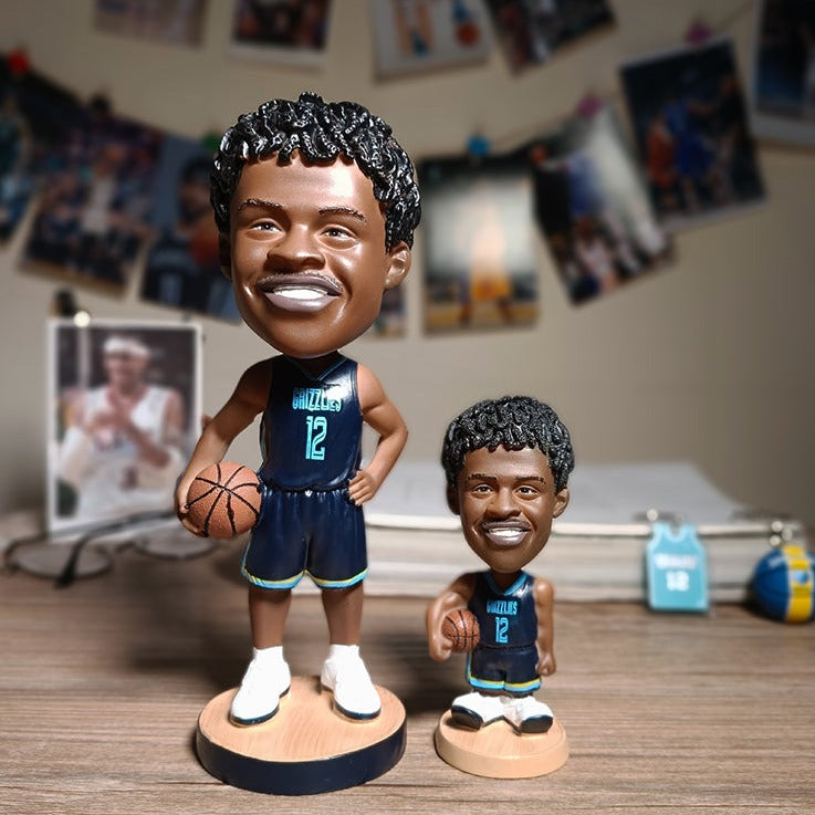 Ja Morant #12 Memphis Grizzlies NBA Basketball Collectible Bobblehead Action Figure