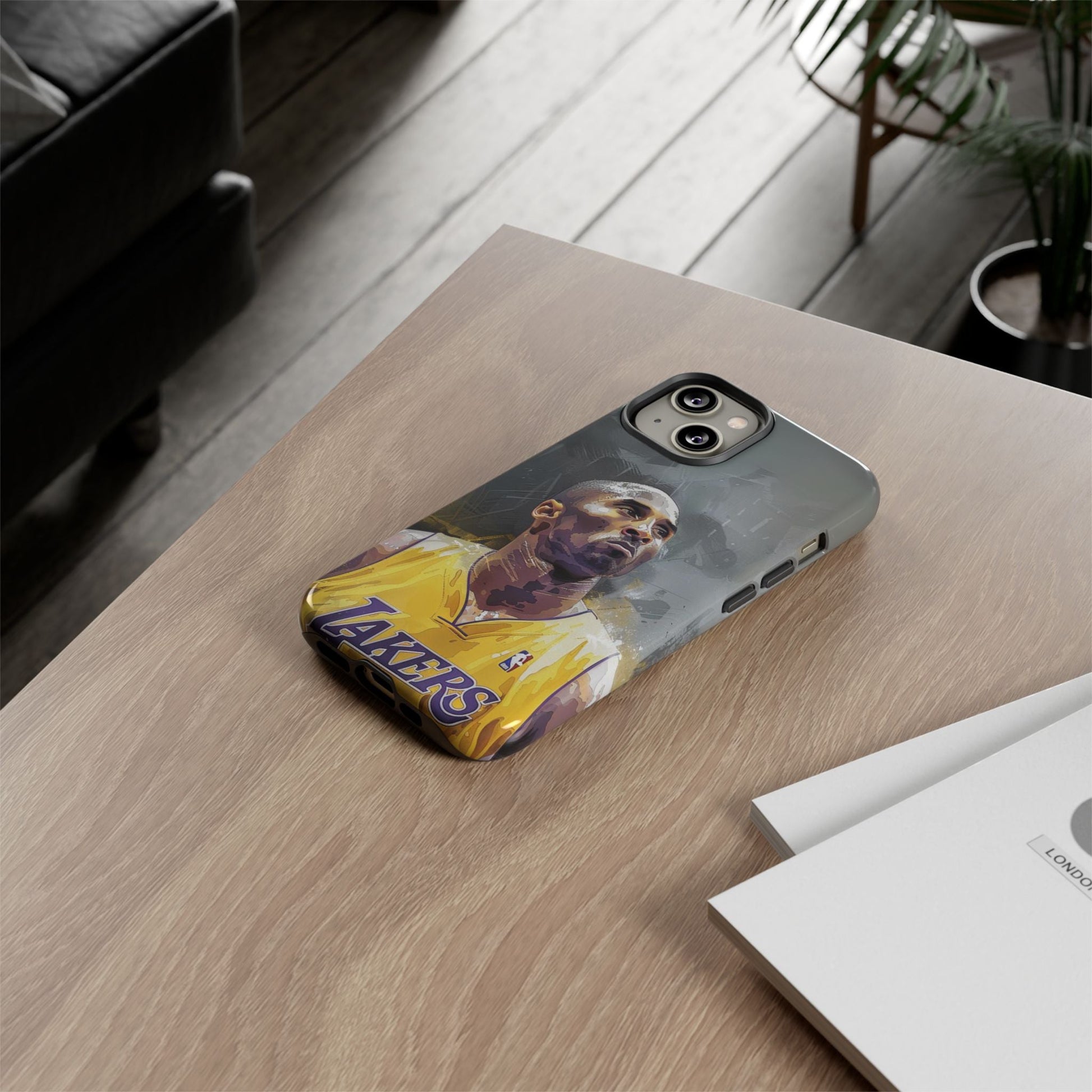 Kobe Bryant Portrait Phone Case Printify