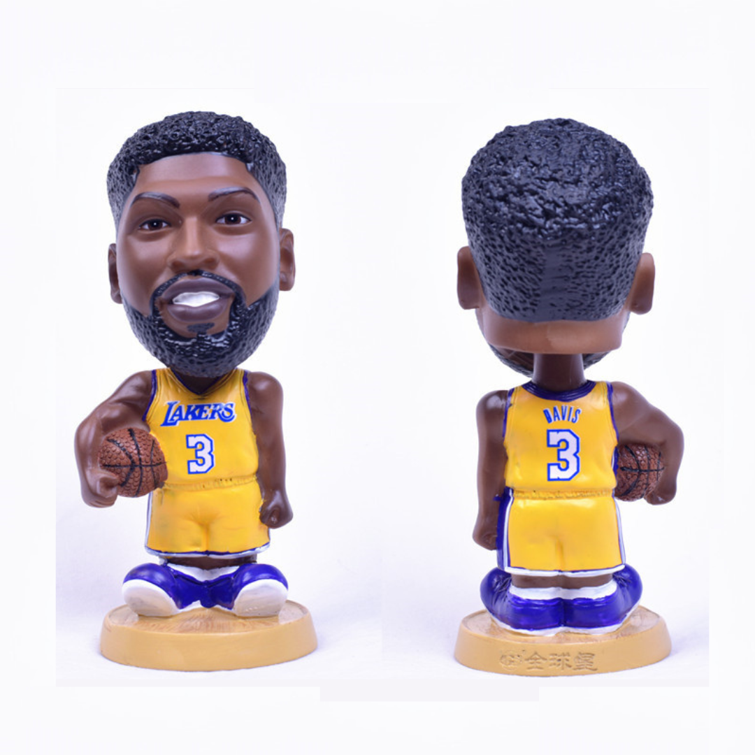 Anthony Davis #3 Los Angeles Lakers NBA Basketball Collectible Bobblehead Action Figure