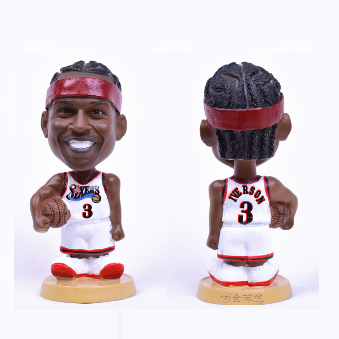 Allen Iverson #3 Philadelphia 76ers NBA Basketball Collectible Bobblehead Action Figure