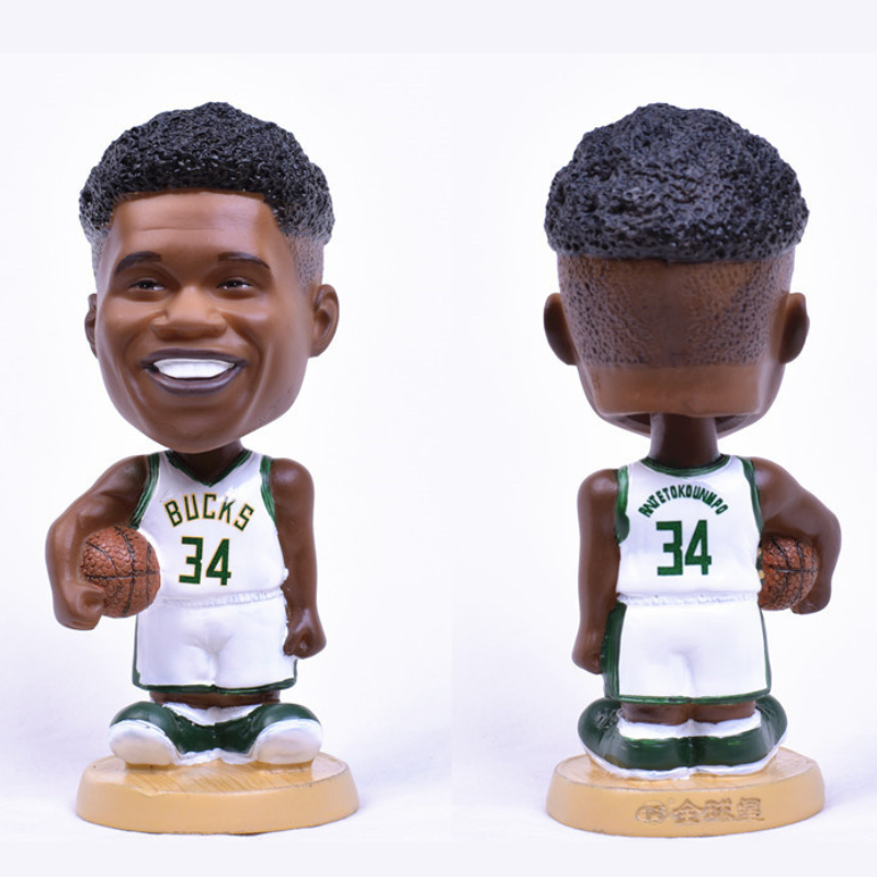 Giannis Antetokounmpo #34 Milwaukee Bucks NBA Basketball Collectible Bobblehead Action Figure