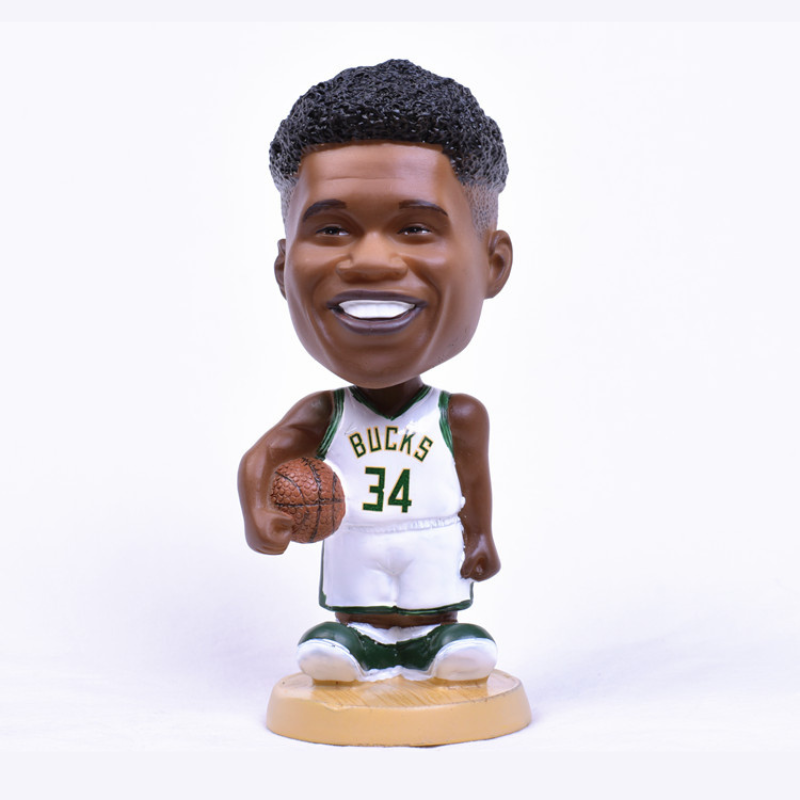 Giannis Antetokounmpo #34 Milwaukee Bucks NBA Basketball Collectible Bobblehead Action Figure