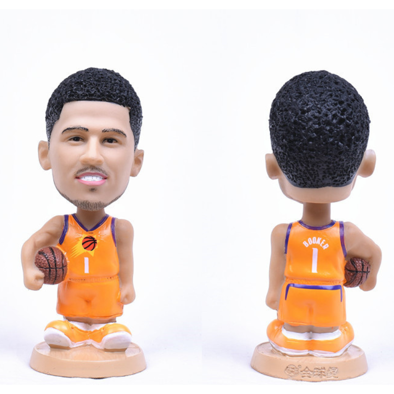 Devin Booker #1 Phoenix Suns NBA Basketball Collectible Bobblehead Action Figure