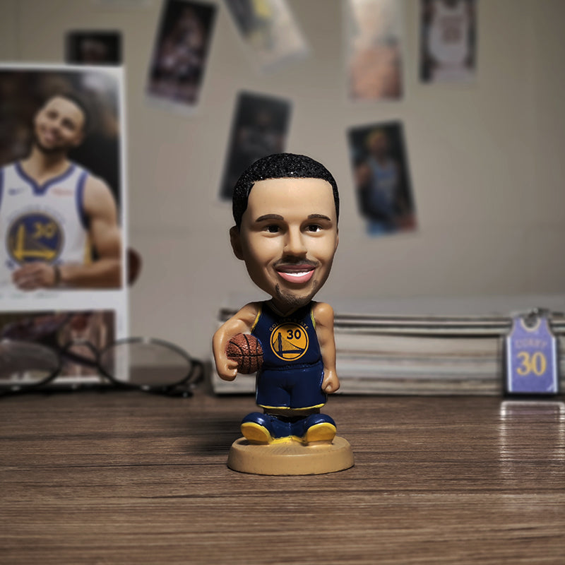 Stephen Curry #30 Golden State Warriors NBA Basketball Collectible Bobblehead Action Figure