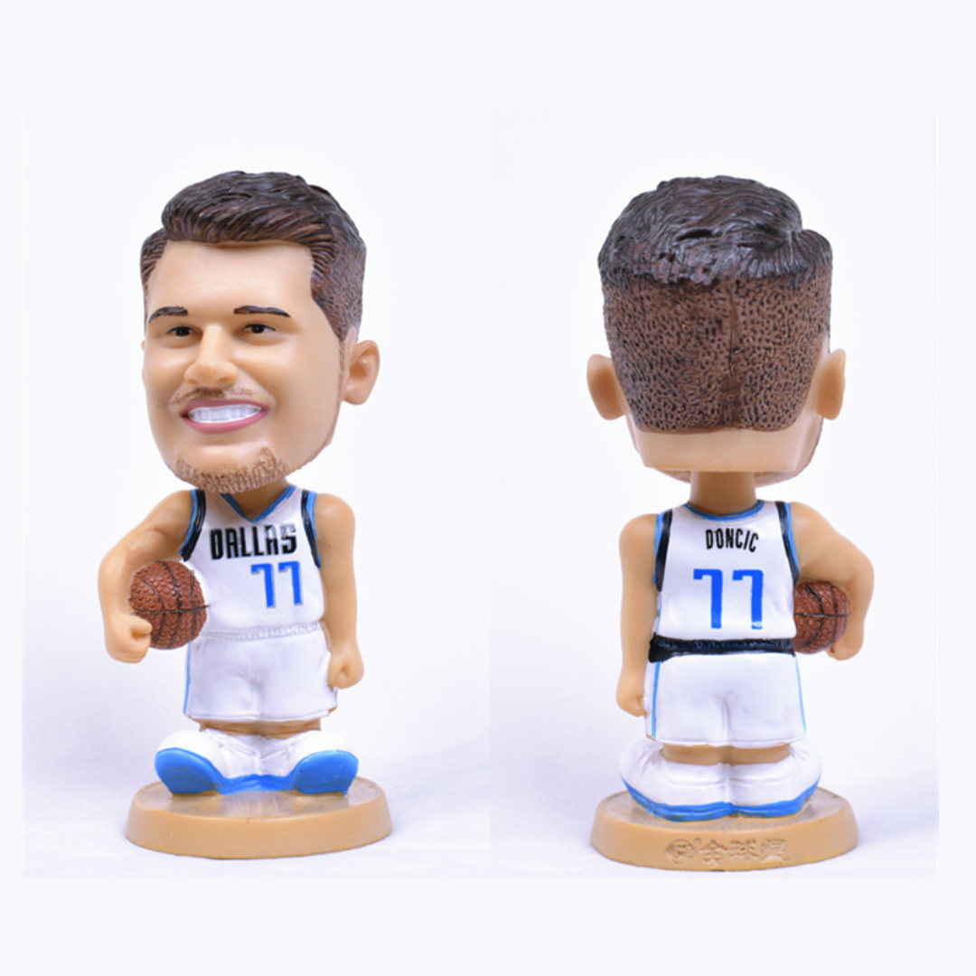 Luka Doncic #77 Dallas Mavericks NBA Basketball Collectible Bobblehead Action Figure