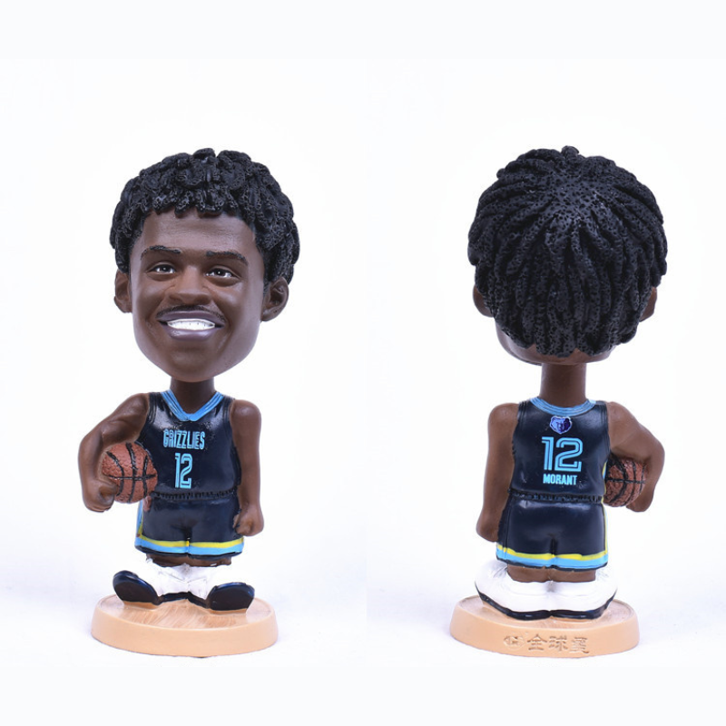 Ja Morant #12 Memphis Grizzlies NBA Basketball Collectible Bobblehead Action Figure