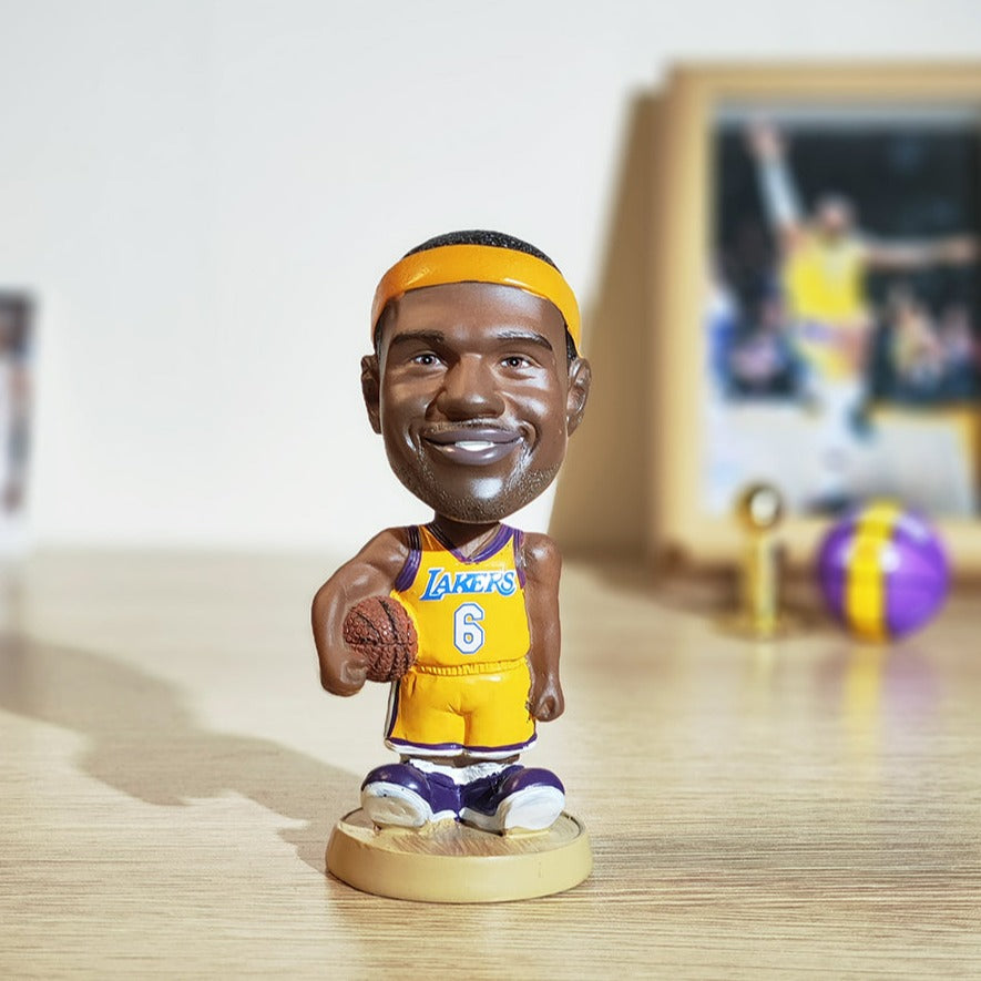 LeBron James #6 #23 Los Angeles Lakers NBA Basketball Collectible Bobblehead Action Figure