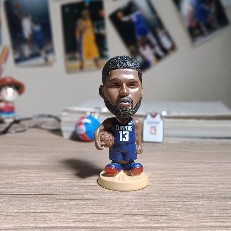 Paul George #13 Los Angeles Clippers NBA Basketball Collectible Bobblehead Action Figure