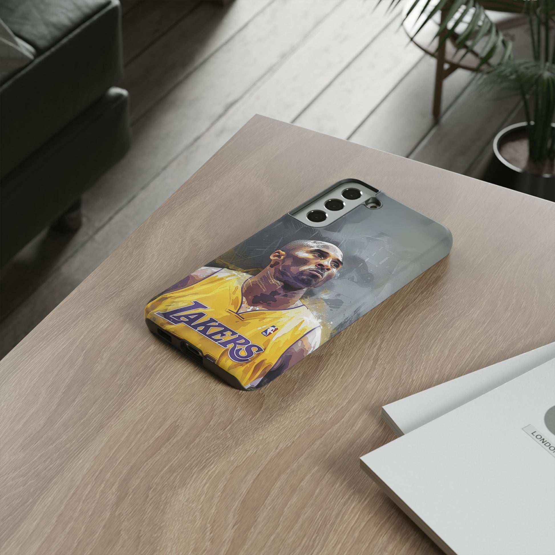 Kobe Bryant Portrait Phone Case Printify