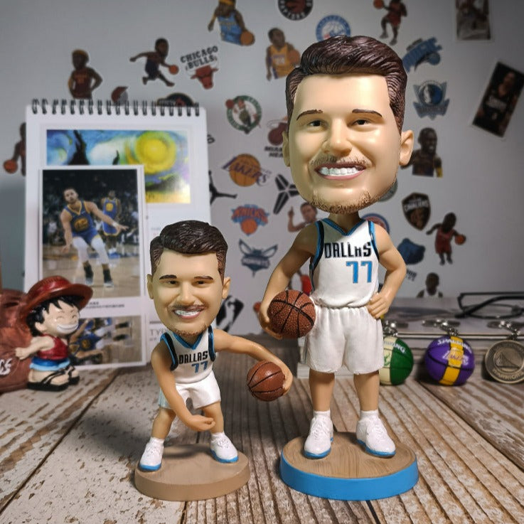 Luka Doncic #77 Dallas Mavericks NBA Basketball Collectible Bobblehead Action Figure