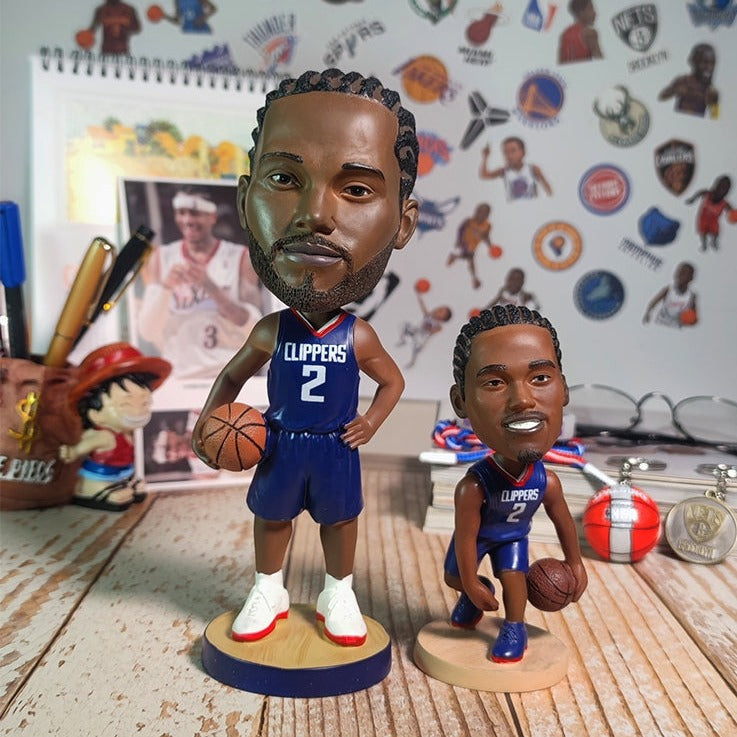 Kawhi Leonard #2 Los Angeles Clippers NBA Basketball Collectible Bobblehead Action Figure