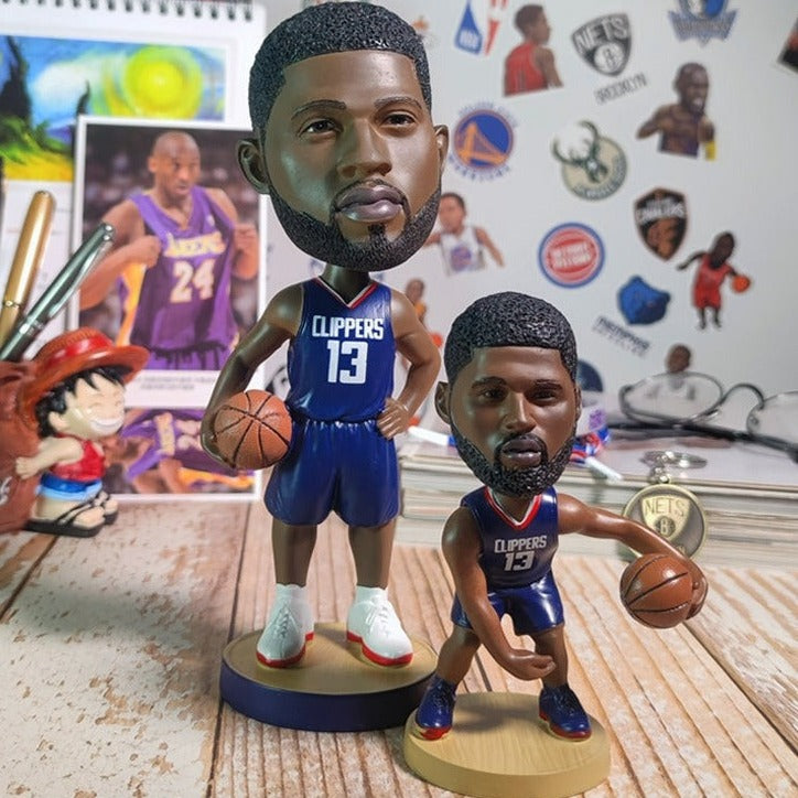 Paul George #13 Los Angeles Clippers NBA Basketball Collectible Bobblehead Action Figure