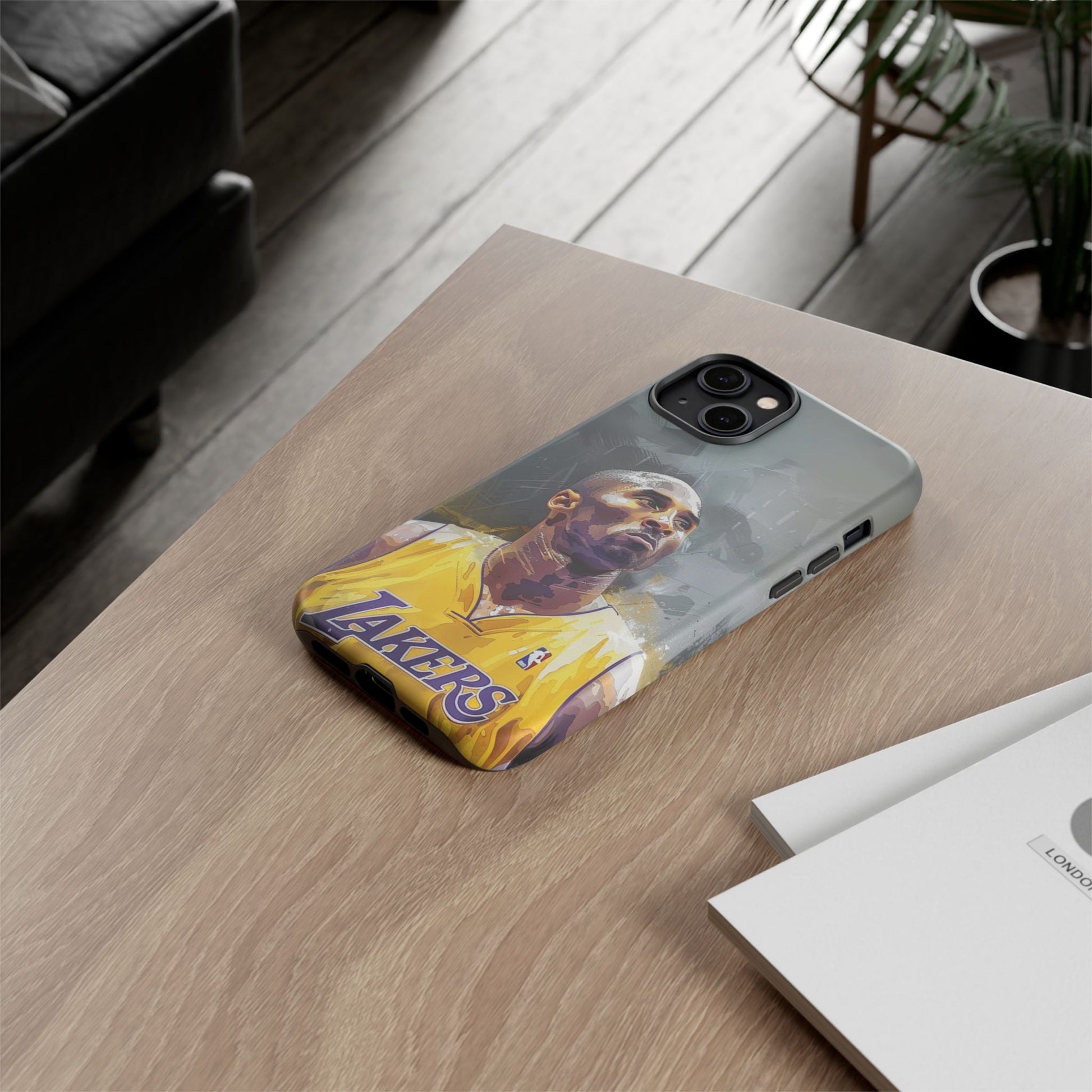 Kobe Bryant Portrait Phone Case Printify