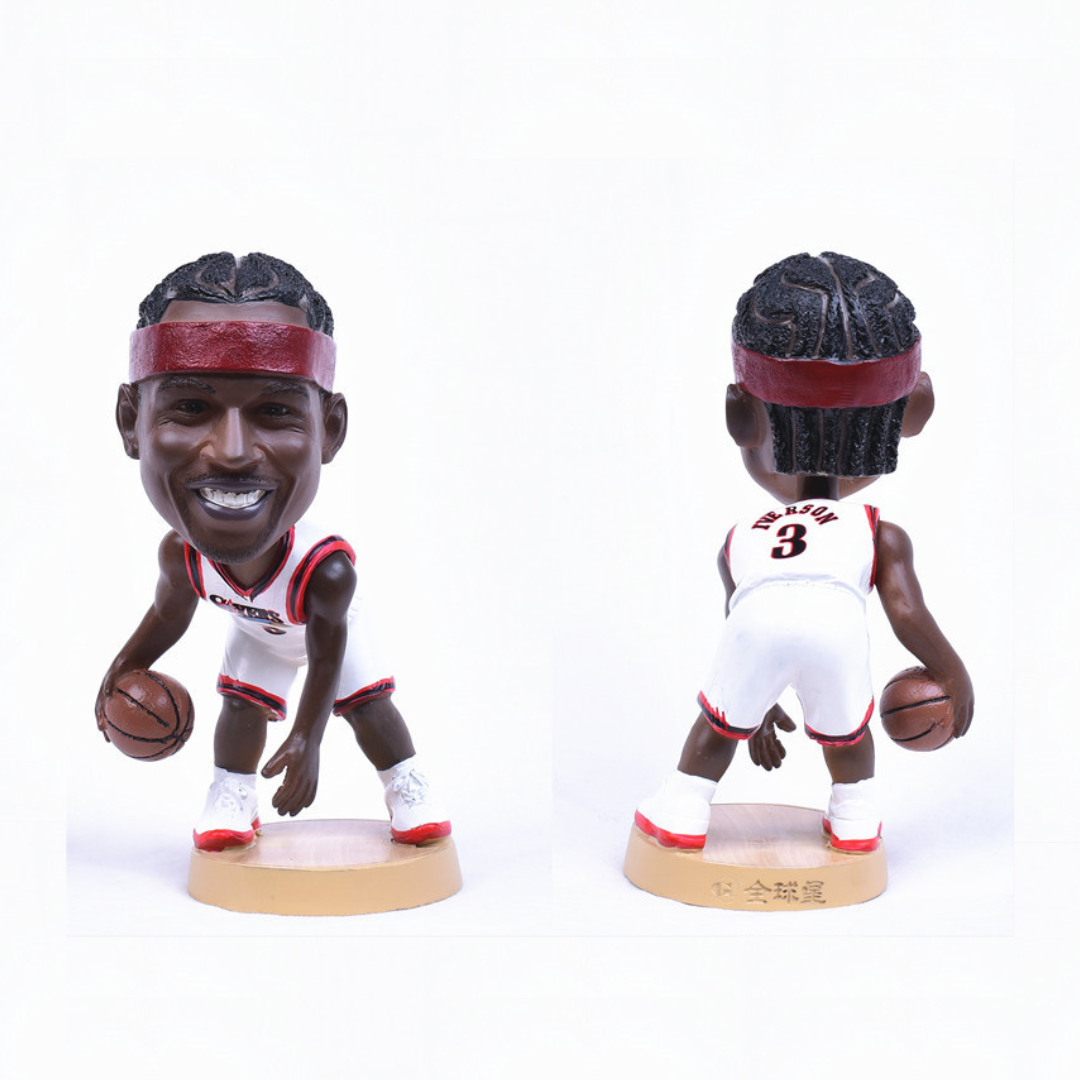 Allen Iverson #3 Philadelphia 76ers NBA Basketball Collectible Bobblehead Action Figure