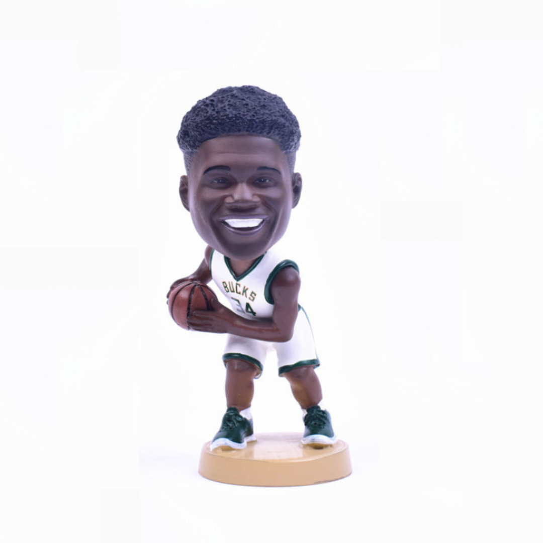 Giannis Antetokounmpo #34 Milwaukee Bucks NBA Basketball Collectible Bobblehead Action Figure