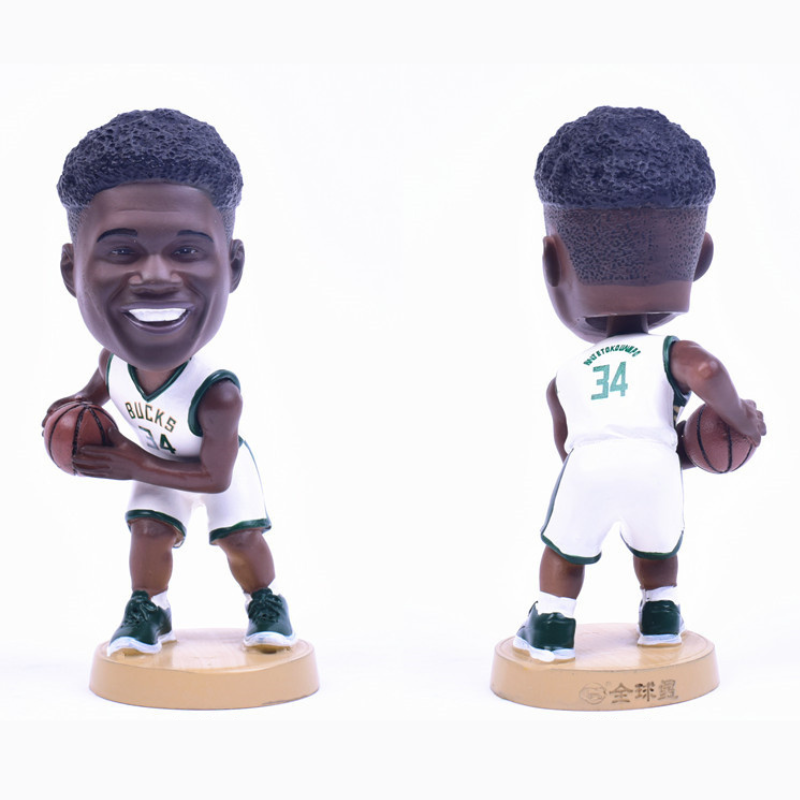 Giannis Antetokounmpo #34 Milwaukee Bucks NBA Basketball Collectible Bobblehead Action Figure