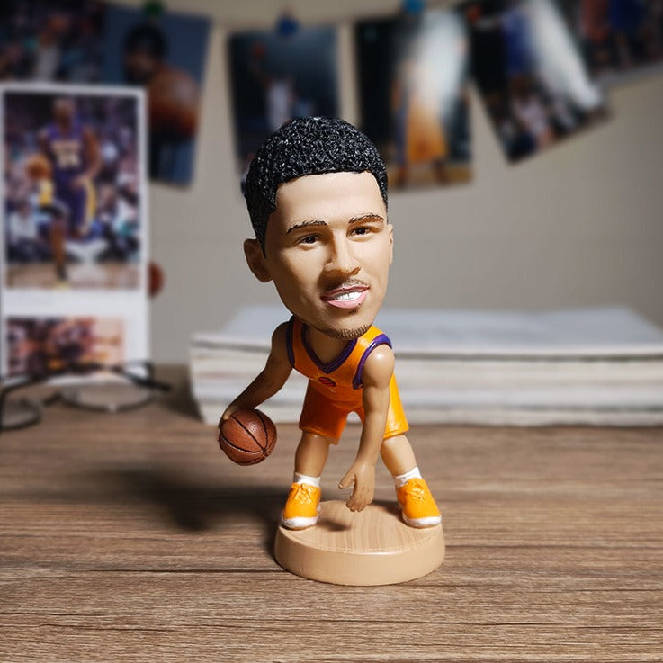 Devin Booker #1 Phoenix Suns NBA Basketball Collectible Bobblehead Action Figure