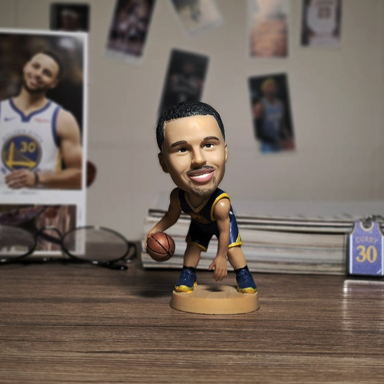 Stephen Curry #30 Golden State Warriors NBA Basketball Collectible Bobblehead Action Figure