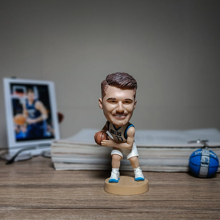 Luka Doncic #77 Dallas Mavericks NBA Basketball Collectible Bobblehead Action Figure