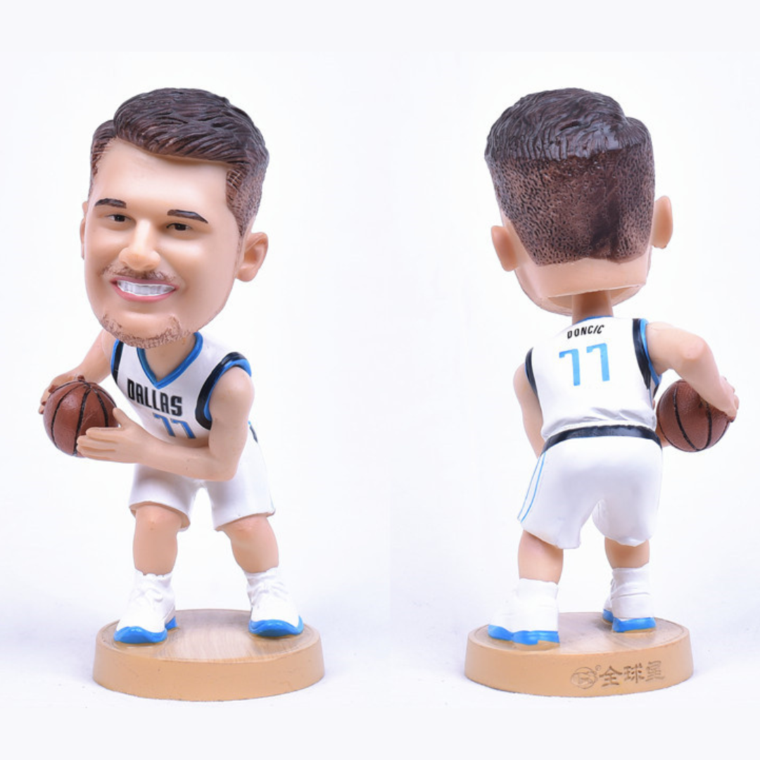 Luka Doncic #77 Dallas Mavericks NBA Basketball Collectible Bobblehead Action Figure