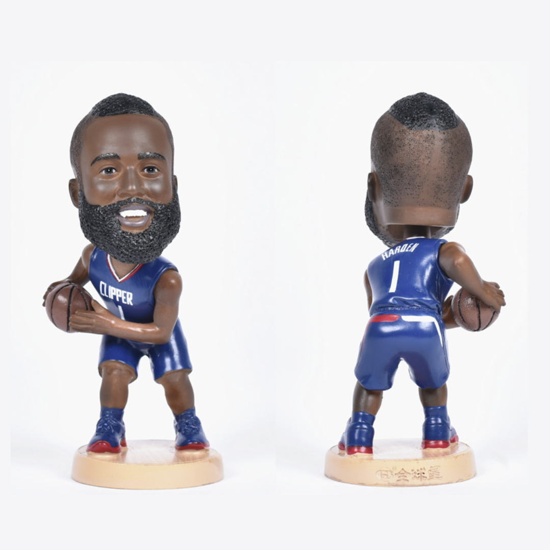 James Harden #1 Los Angeles Clippers NBA Basketball Collectible Bobblehead Action Figure