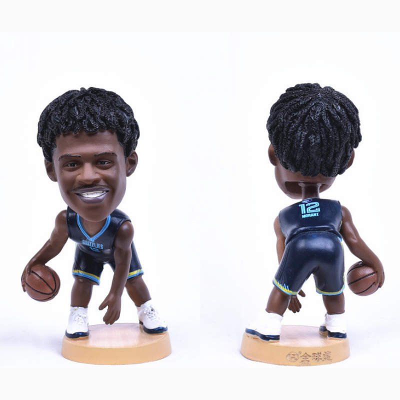 Ja Morant #12 Memphis Grizzlies NBA Basketball Collectible Bobblehead Action Figure