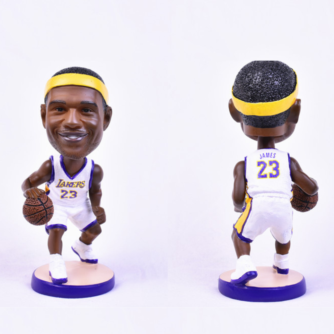 LeBron James #6 #23 Los Angeles Lakers NBA Basketball Collectible Bobblehead Action Figure