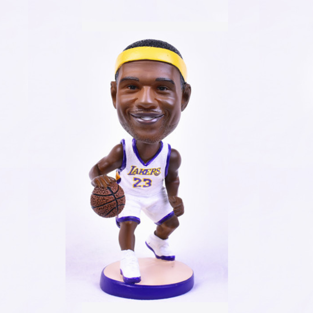 LeBron James #6 #23 Los Angeles Lakers NBA Basketball Collectible Bobblehead Action Figure