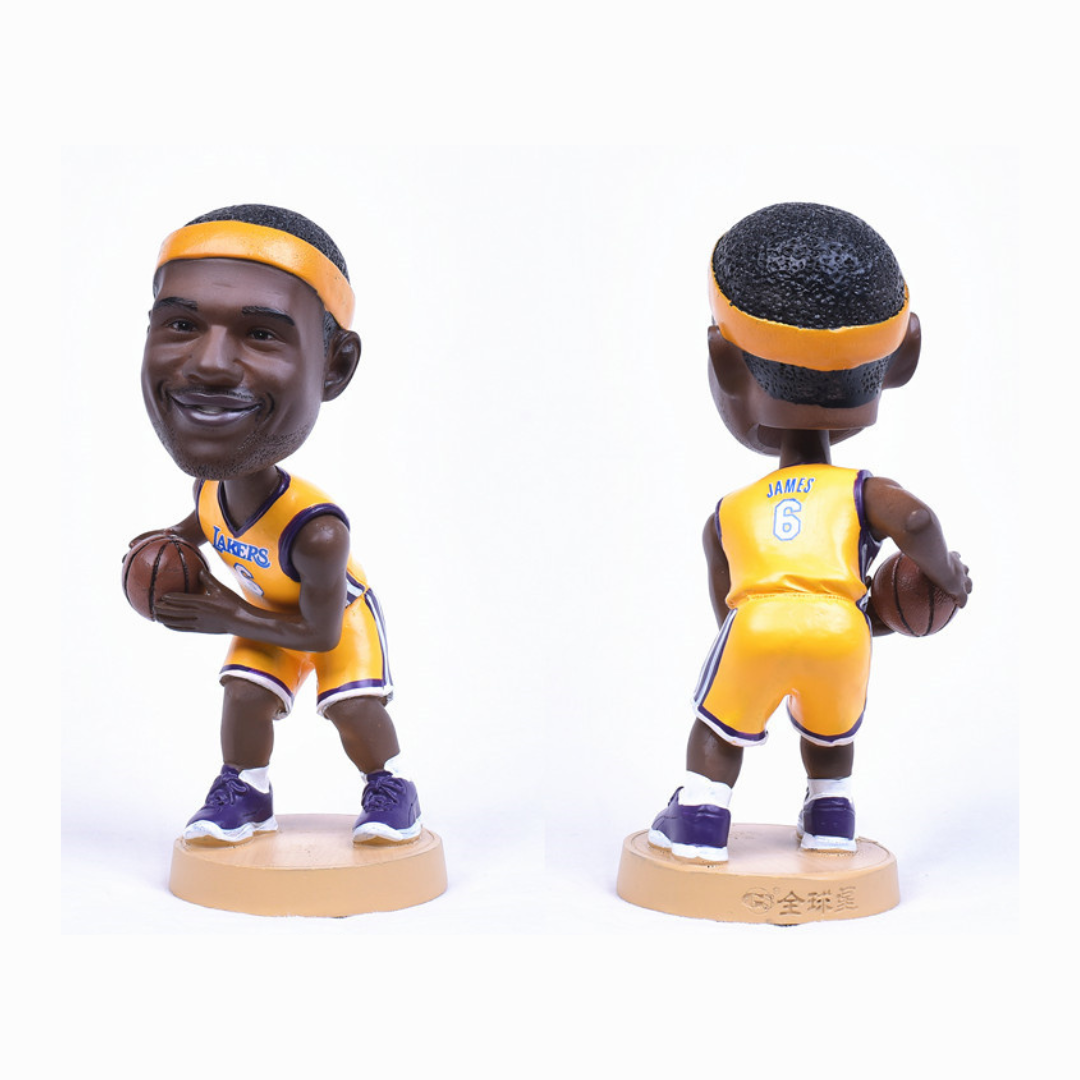 LeBron James #6 #23 Los Angeles Lakers NBA Basketball Collectible Bobblehead Action Figure