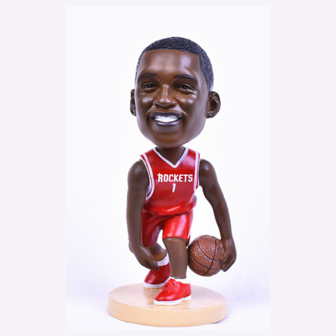 Tracy McGrady #1 Houston Rockets NBA Basketball Collectible Bobblehead Action Figure