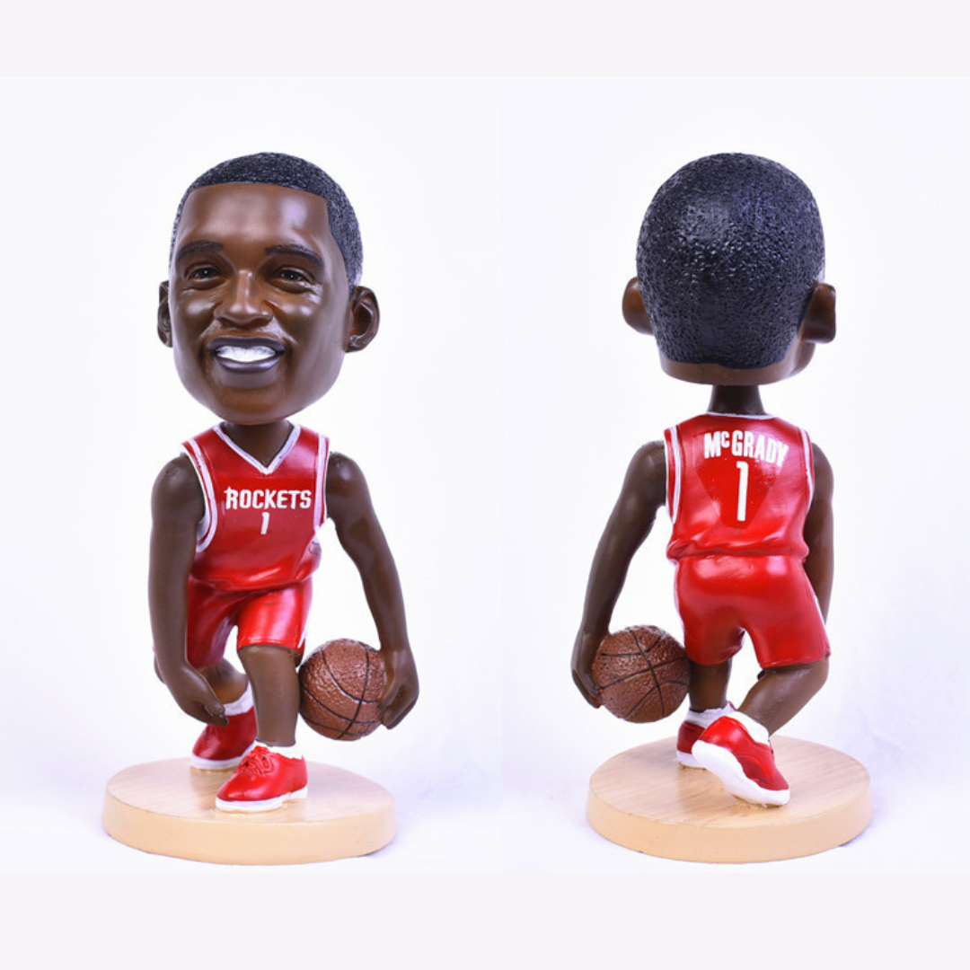 Tracy McGrady #1 Houston Rockets NBA Basketball Collectible Bobblehead Action Figure