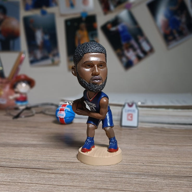 Paul George #13 Los Angeles Clippers NBA Basketball Collectible Bobblehead Action Figure