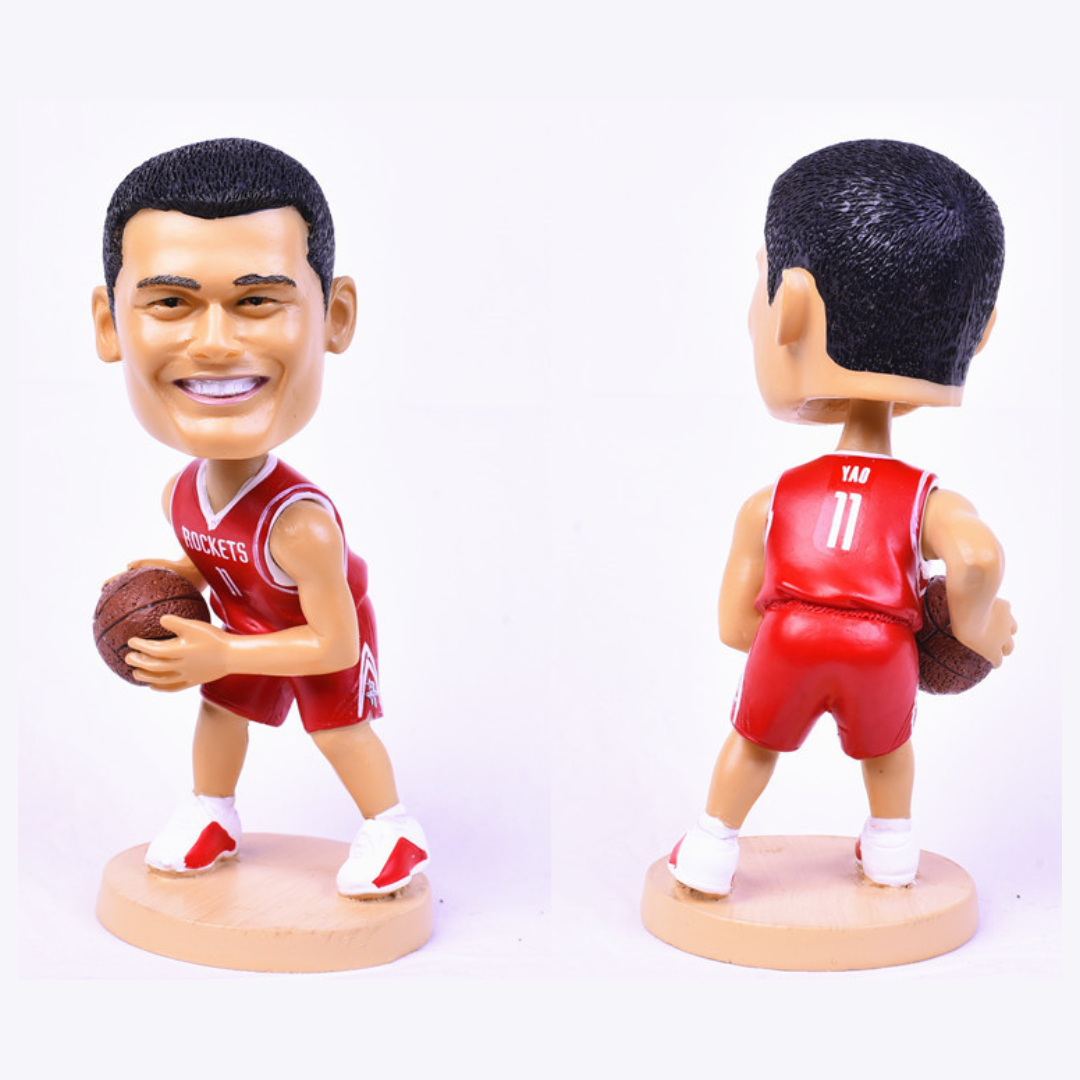 Yao Ming #11 Houston Rockets NBA Basketball Collectible Bobblehead Action Figure