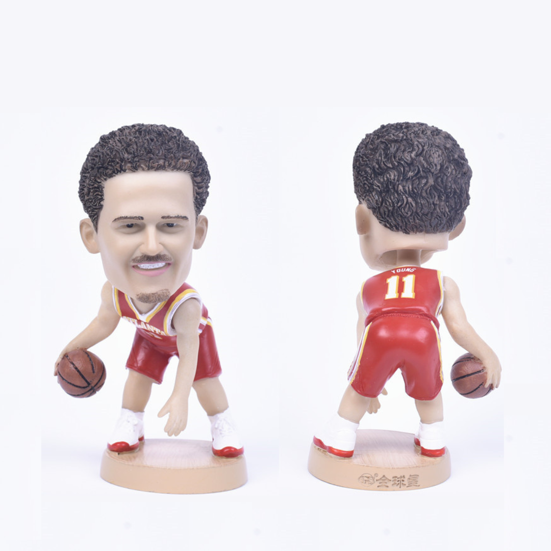 Trae Young #11 Atlanta Hawks NBA Basketball Collectible Bobblehead Action Figure