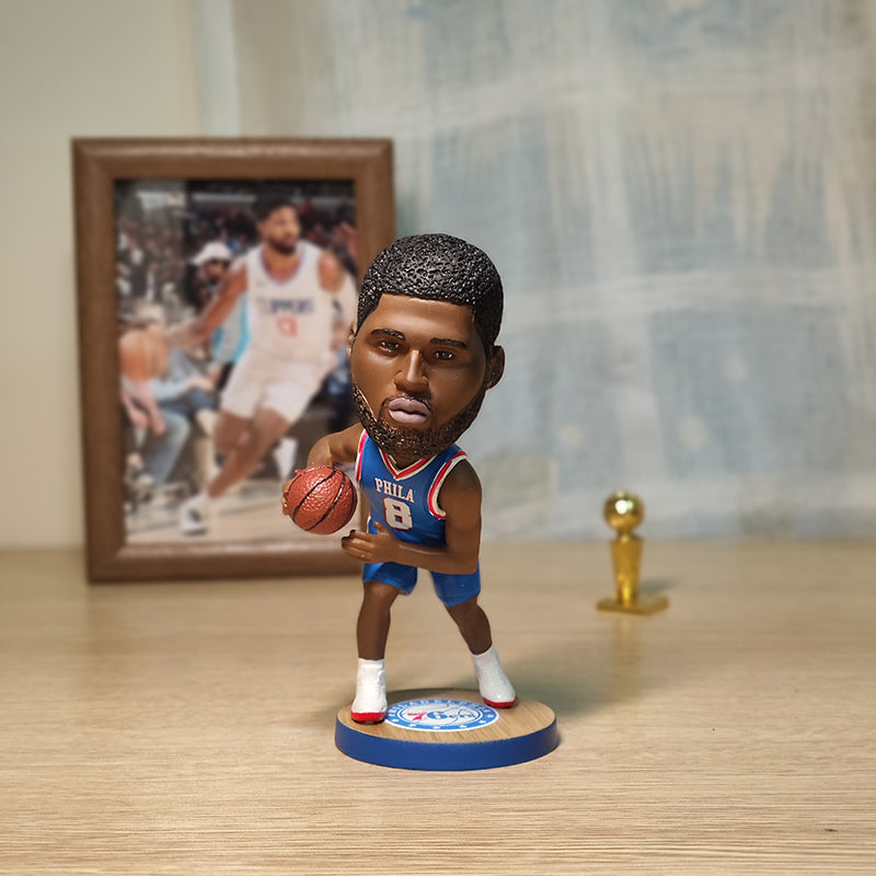 Paul George Bobblehead – Philadelphia Basketball Shakeable Figure 