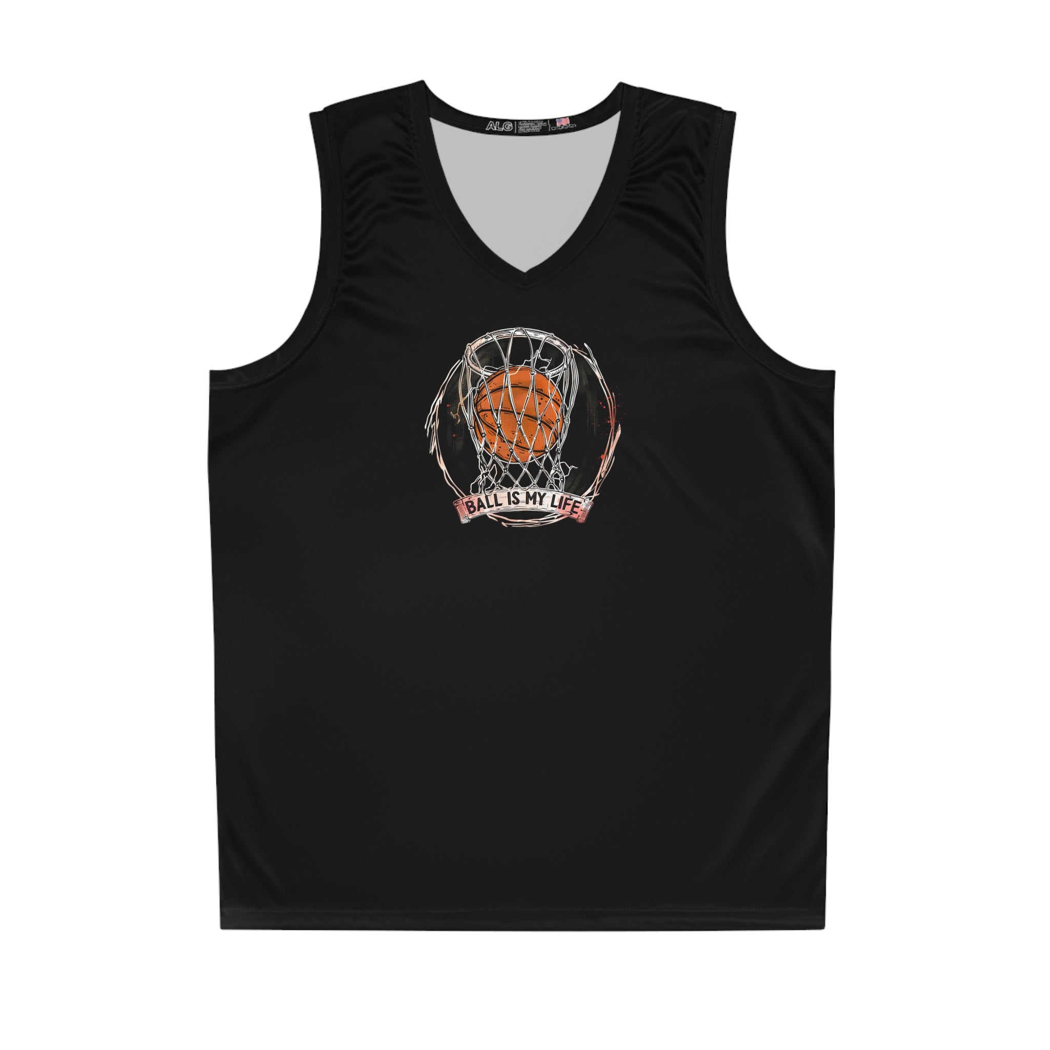 Ball is my life Basketball Jersey