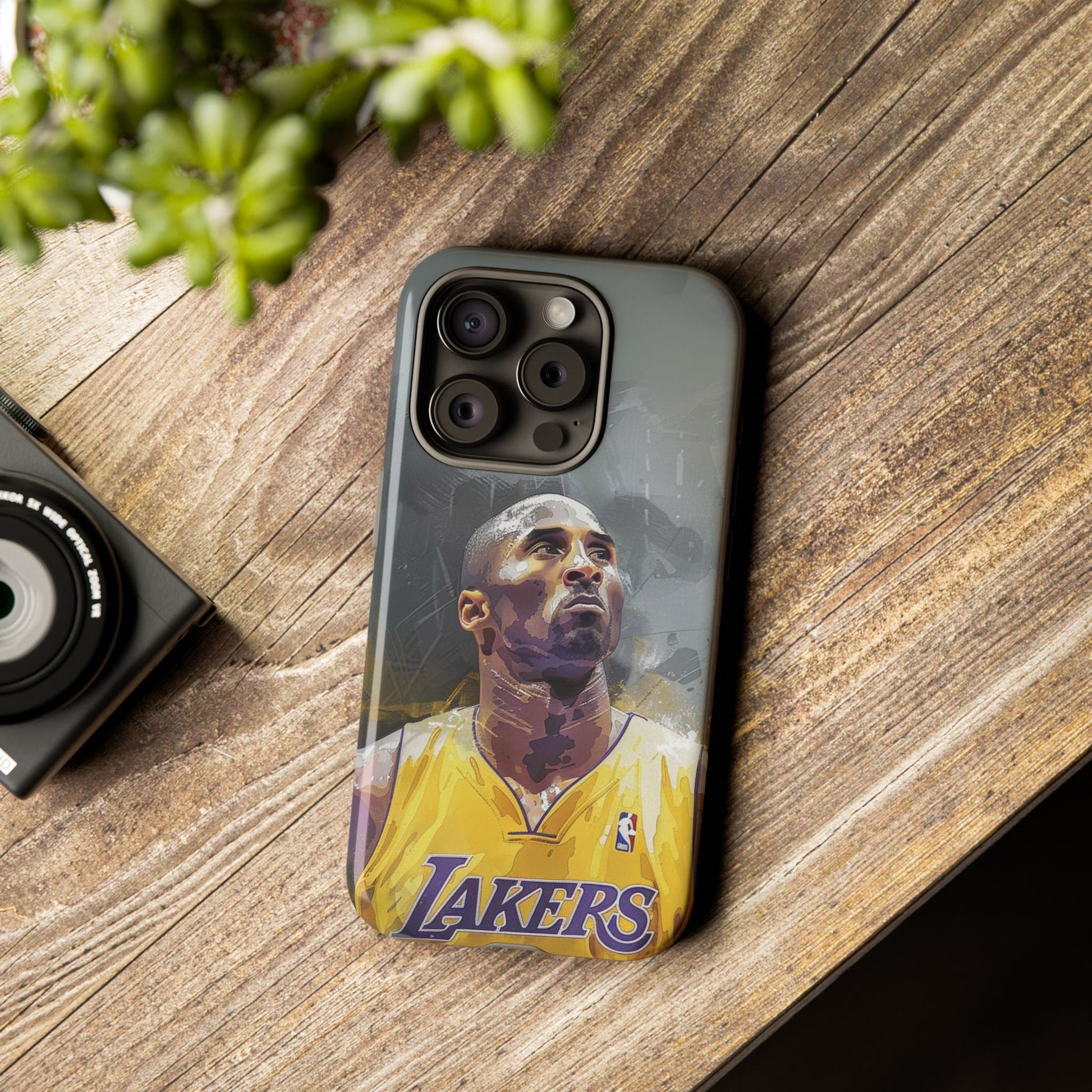 Kobe Bryant Portrait Phone Case Printify
