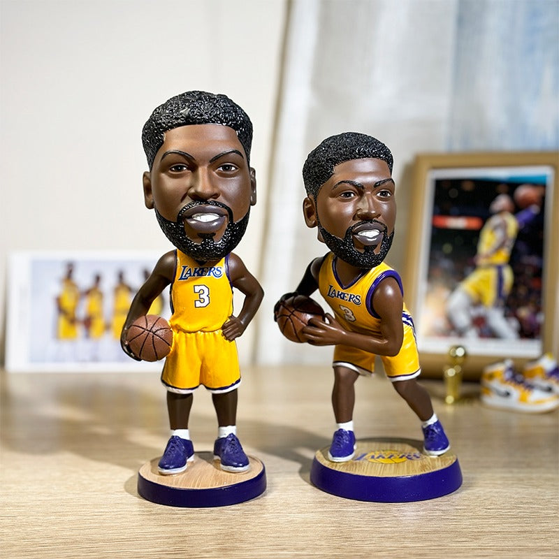 Anthony Davis #3 Los Angeles Lakers NBA Basketball Collectible Bobblehead Action Figure